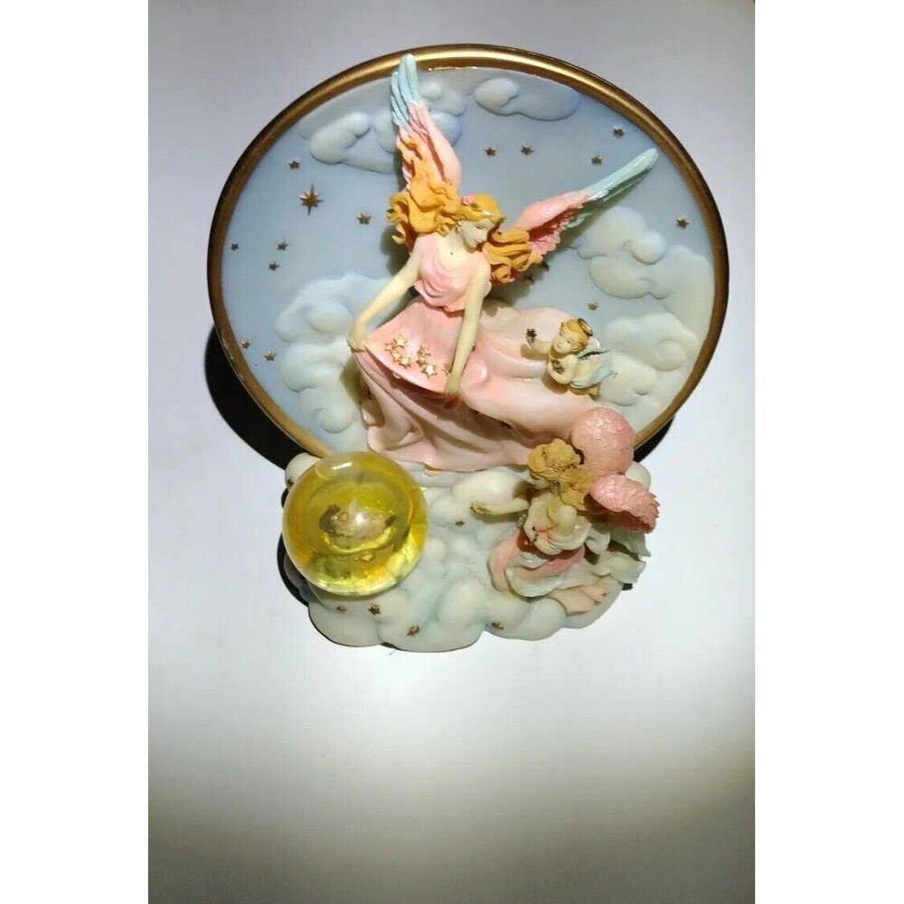 Vtg Collectors Cadona 1999 Guardian Angels collecting stars in sky 3D Decor